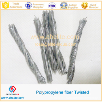 PP Twisted Bunchy Mesh Fibrillated Monofilament Wave Fiber Fiber